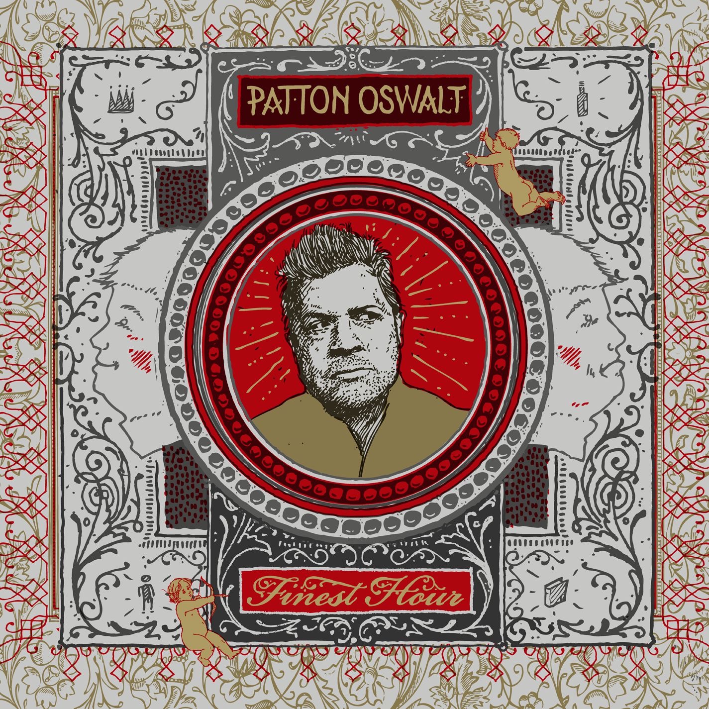 Cover to Patton Oswalt's Finest Hour