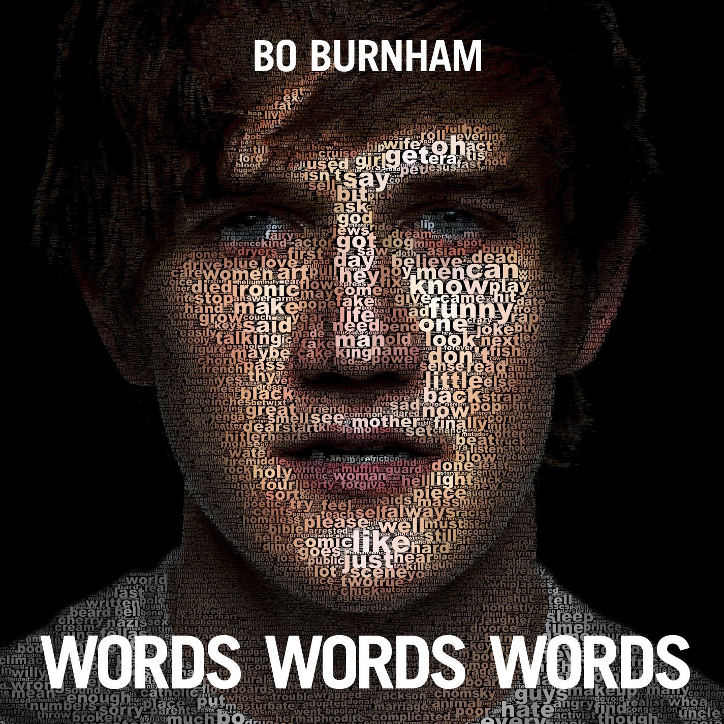 Cover to Bo Burnham's Words Words Words (Deluxe Edition)