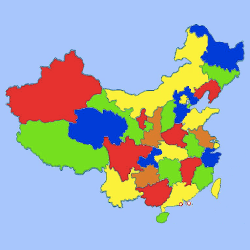 中国のパズルマップ