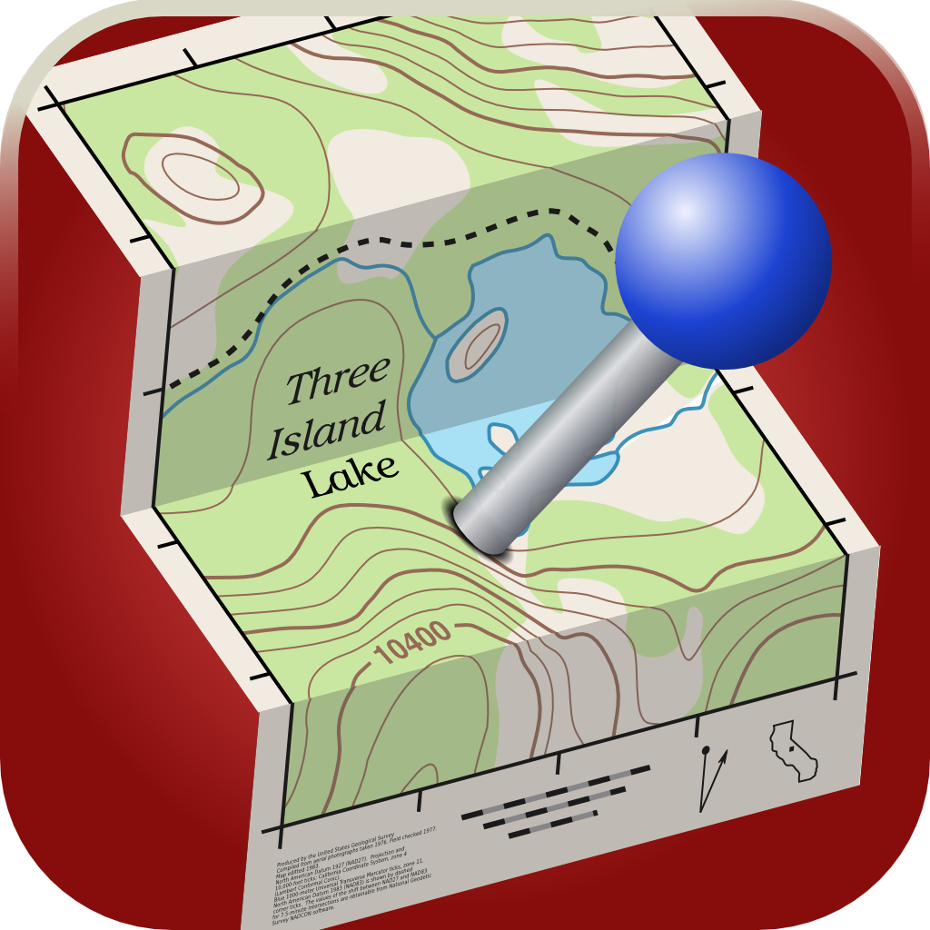 Topographic Map App 