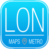 Etipsmobile - ロンドン のオフライン地図とメトロ　‐　都市の市街地図と公共交通機関情報 アートワーク