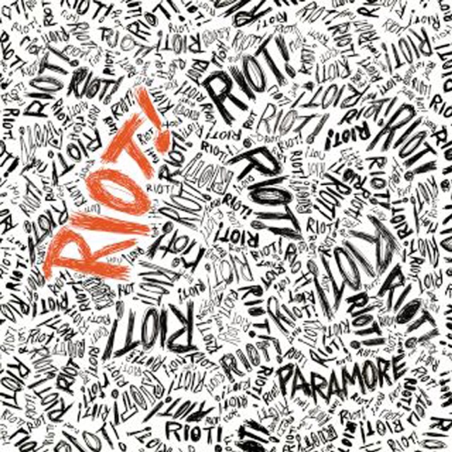 Paramore Riot! Album Cover