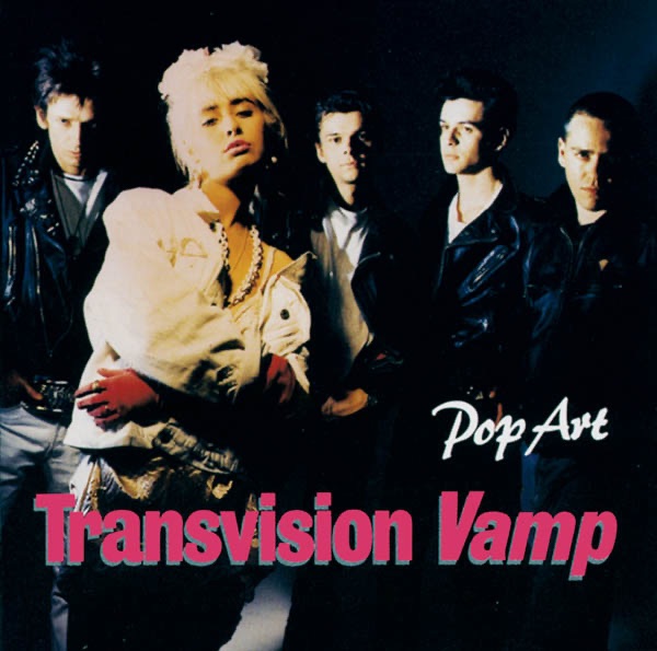 Transvision Vamp Pop Art Album Cover