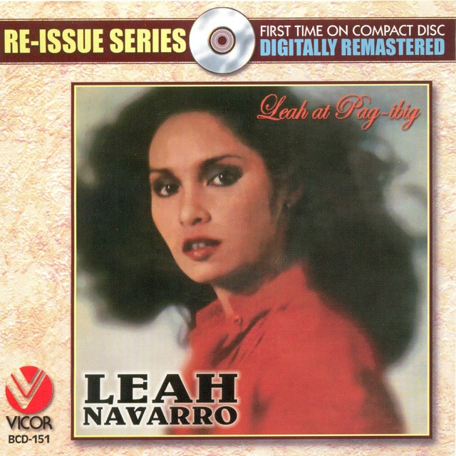 Leah Navarro Re-issue series: leah at pag-ibig Album Cover