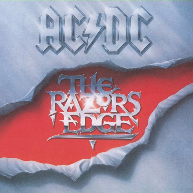 AC/DC The Razors Edge Album Cover