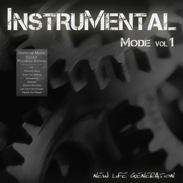 New Life Generation Instrumental Mode Vol.1 (Depeche Mode Cover Playbacks Edition) Album Cover
