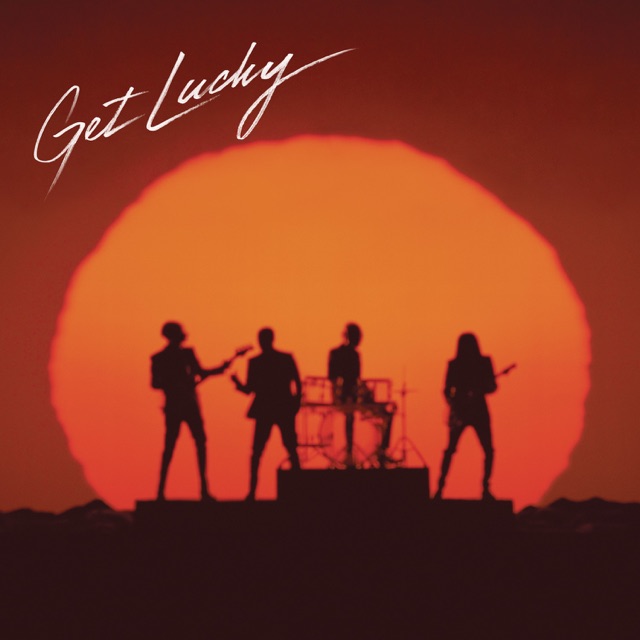 Daft Punk Get Lucky (Radio Edit) [feat. Pharrell Williams] - Single Album Cover