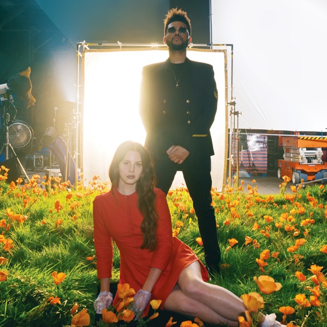 Lana Del Rey Lust for Life (feat. The Weeknd) - Single Album Cover