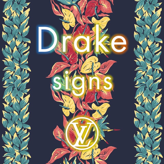 Drake Signs - Single Album Cover