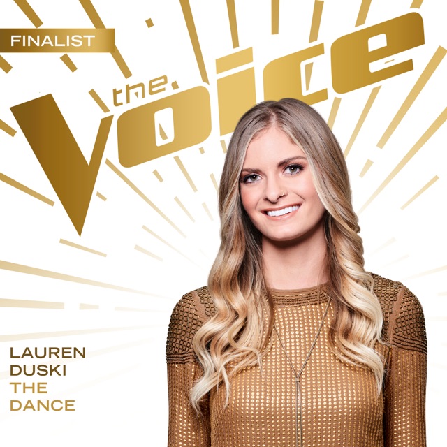 Lauren Duski The Dance (The Voice Performance) - Single Album Cover