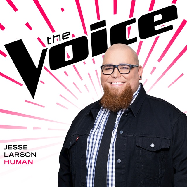 Jesse Larson Human (The Voice Performance) - Single Album Cover