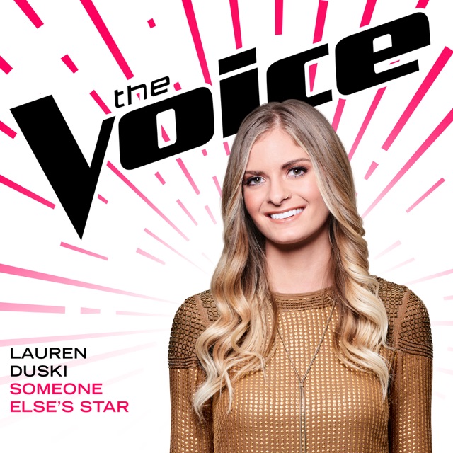 Lauren Duski Someone Else’s Star (The Voice Performance) - Single Album Cover