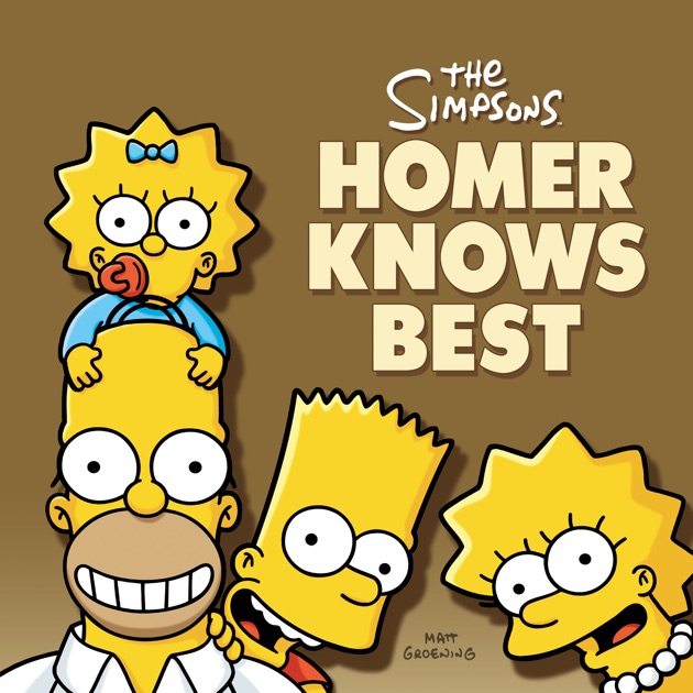 The Simpsons Homer Knows Best On Itunes 
