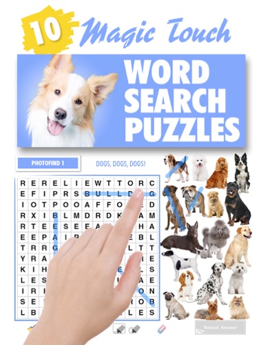 Magic Touch - Dogs Wordsearch Puzzles