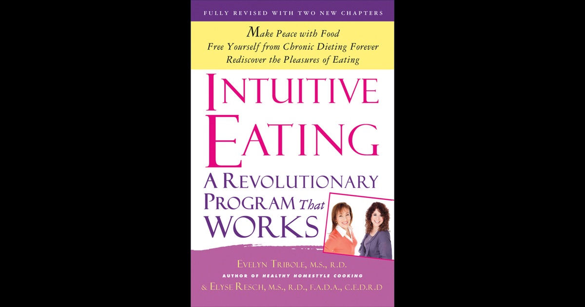 The Intuitive Eating Workbook by Evelyn Tribole