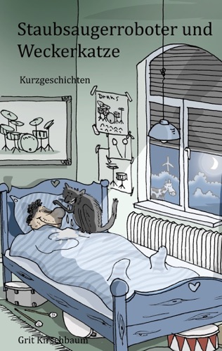 Staubsaugerroboter und Weckerkatze