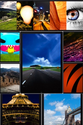 Screenshots of All-IN-1 Wallpapers Box With Glow Effects - Customize Wallpaper & Background for iPhone