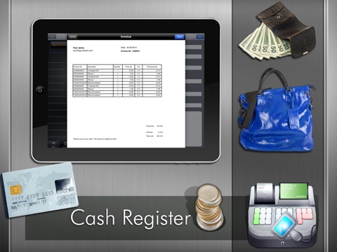 Cash register app for kids