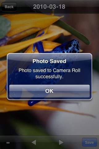 Captura de tela do iPhone 3