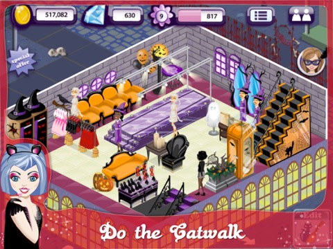 Screenshots of Fashion Design World - Halloween Edition for iPad
