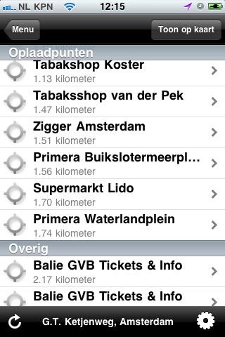iPhone schermafbeelding 2