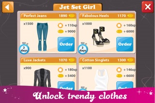 Screenshots of Fashion City - World of Fashion for iPhone
