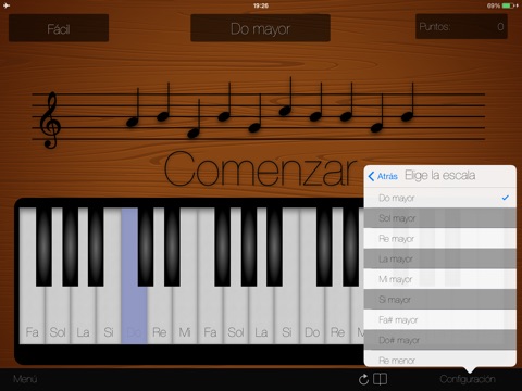 Captura de pantalla del iPad 3
