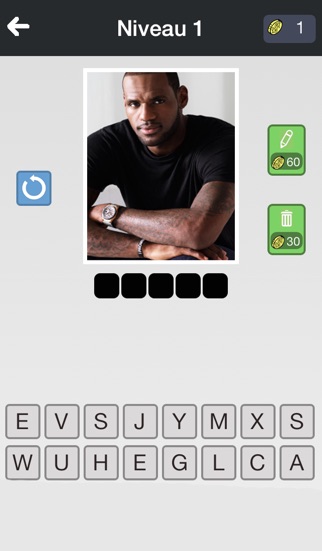 Screenshots of Basket Quiz - Find who are the basketball Players for iPhone