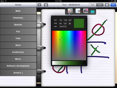 Captura de tela do iPad 2