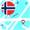ノルウェー オフライン地図