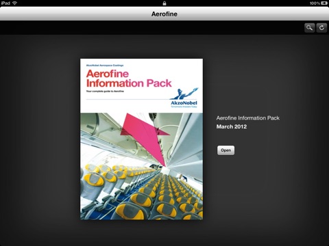 Captura de tela do iPad 1