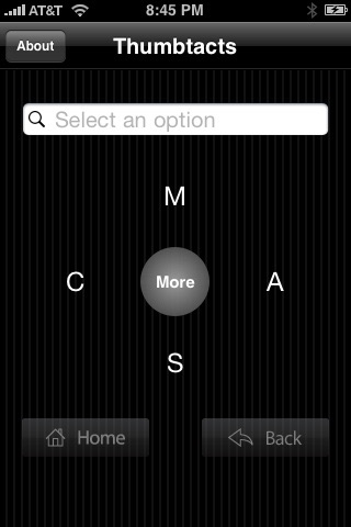 Captura de pantalla del iPhone 1