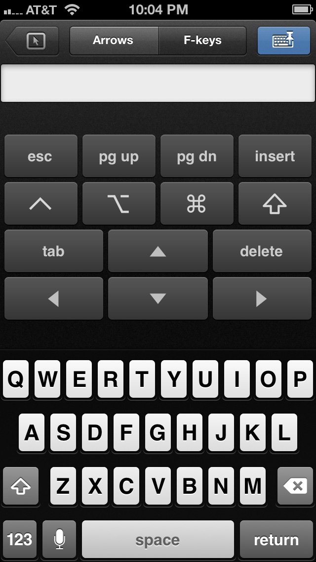 Screenshots of HippoRemote LITE ~ Wireless Keyboard, Mouse & Remote Control for iPhone