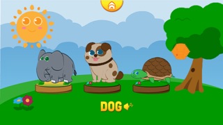 Screenshots of Funny Animals for baby and preschool toddler - Play and learn for iPhone
