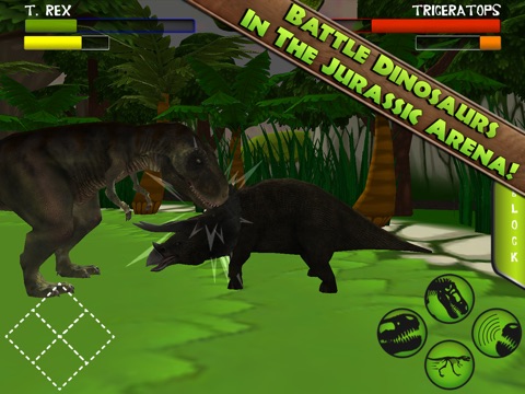 Jurassic Arena: Dinosaur Arcade Fighter на iPad