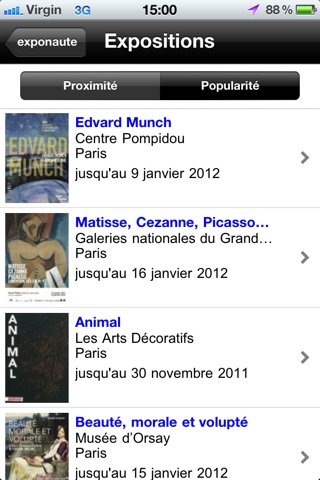 Capture d’écran iPhone 2