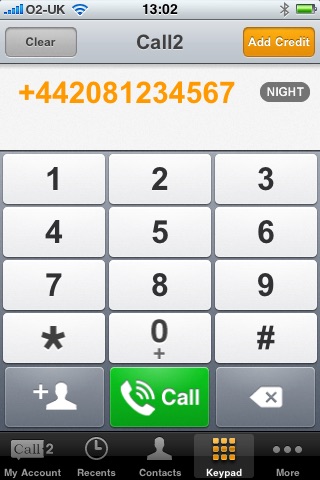 Captura de pantalla del iPhone 2
