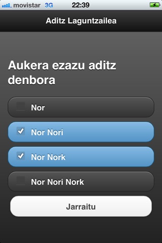 Captura de pantalla del iPhone 4