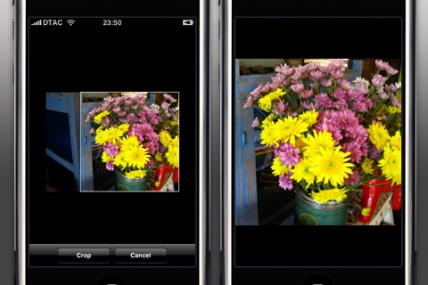 Captura de pantalla del iPhone 1
