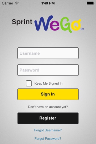 Sprint WeGo screenshot