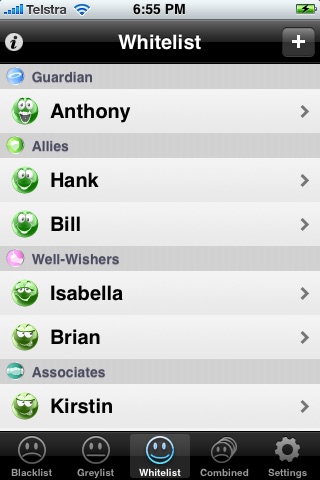 My Blacklist screenshot