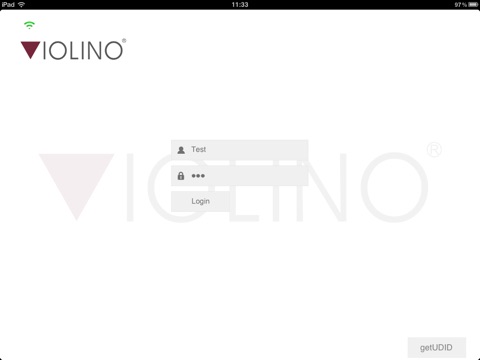 Screenshot of VIOLINO