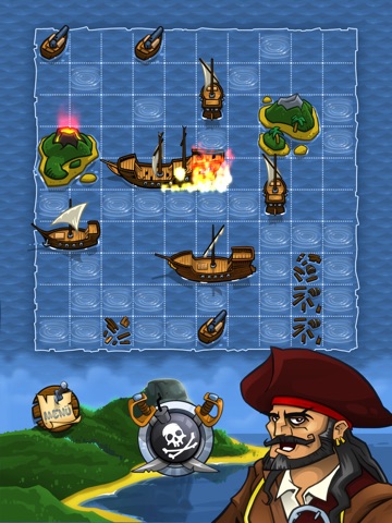 Морской бой! Пираты!  HD LITE для iPad