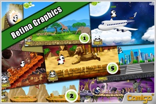 Screenshots of MeWantBamboo - Become The Master Panda for iPhone