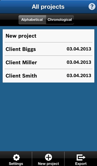 download Bosch Construction documentation: Comfortable and efficient project documentation, Integrated media documentation, Export function of the documents apps 1