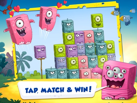 Tip Tap Monsters - Family Mahjong Game Screenshot
