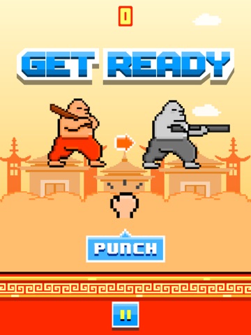 Screenshots of Tiny Monk Fight - Play Free 8-bit Retro Pixel Fighting Games for iPad