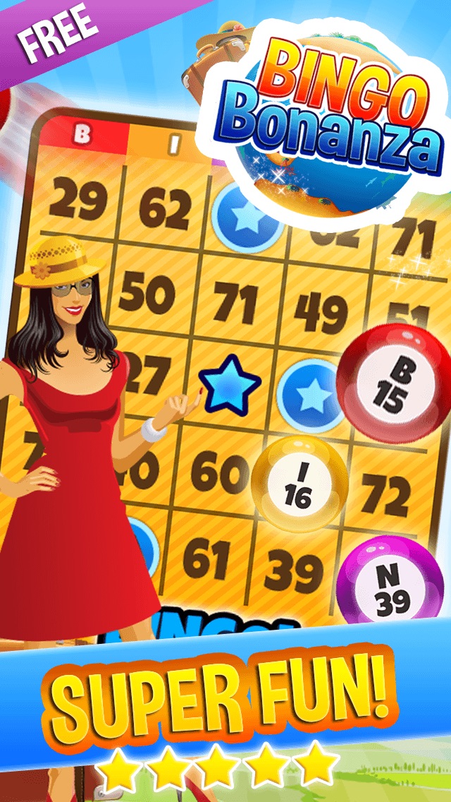 Screenshots of Bingo Bonanza Island - Win The Casino Numbers Game And A Lucky Beach for iPhone