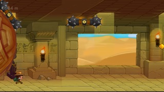 Screenshots of Oz the Explorer: Sand Temple Dash for iPhone