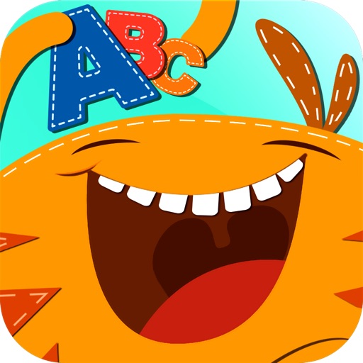 Monster Alphabet : Make Preschool Learning Fun - 8 Educational Games for Kindergarten Kids - letter tracing, coloring, reading & spelling, memory match, puzzle and quiz based on Montessori Method by ABC BABY